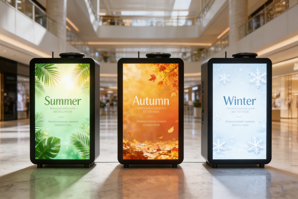 Panel Personalization of Aroma Diffuser with Conspicuous Light Box ST-01MA Panel Personalization of Aroma Diffuser with Conspicuous Light Box ST-01MA